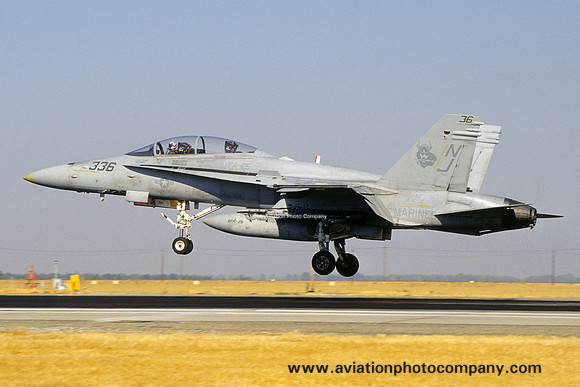 US Marines VFA-125 McDonnell Douglas F/A-18D Hornet 163763/NJ-336 (2002)