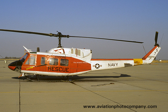 US Navy Lemoore Bell UH-1N 158246/7S (2002)