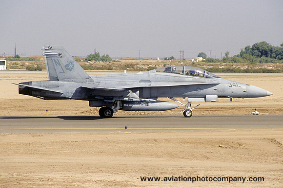 US Navy VFA-125 McDonnell Douglas F/A-18D Hornet 164005/NJ-341 (2002)