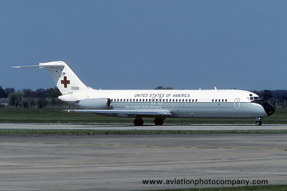 USAF 86 AW 76 AS Douglas C-9A Nightingale 71-0881 at RAF Mildenhall (1999)