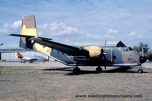 Spanish Air Force Ala 37 DHC-4 Caribou T.9-18/37-18 (1989)