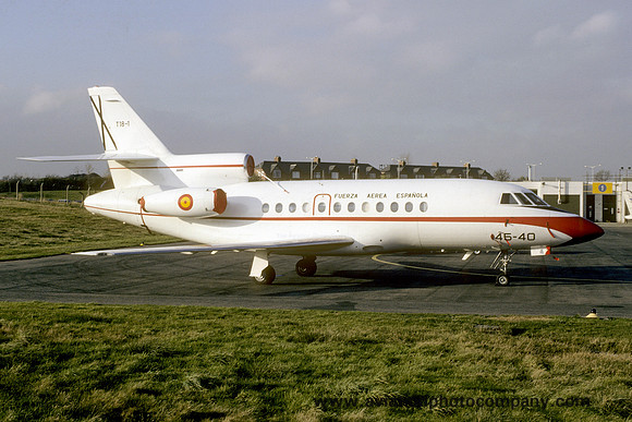 Spanish Air Force Ala 45 Dassault Falcon 900 T.18-1/45-40 (1989)