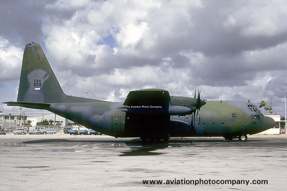 Honduran Air Force Lockheed C-130A Hercules FAH-559 (1989)