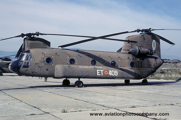 Spanish Army Vertol CH-47C Chinook HT.17-9/ET-409 (1989)