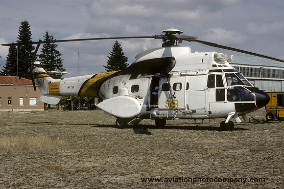 Spanish Air Force SAR Aerospatiale AS.332C Super Puma HR.21-9 (1989)