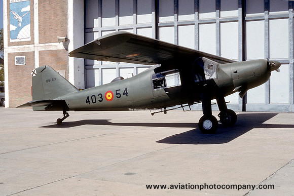 Spanish Air Force Esc 403 Dornier Do27 U.9-53/403-54 (1989)