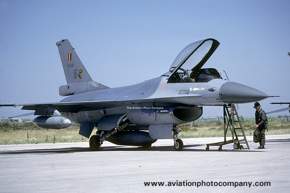Belgian Air Force 10 Wing 31 Sml General Dynamics F-16A Fighting Falcon FA-86 (1987)