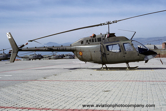 Spanish Army Bell OH-58A Kiowa HR.12-14/ET-123 (1989)