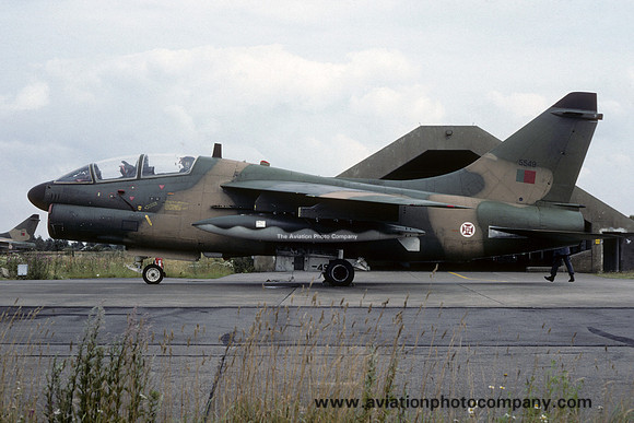 Portuguese Air Force LTV TA-7P 5549 (1987)