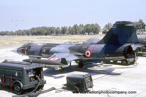 Italian Air Force 53 Stormo Lockheed F-104G Starfighter MM6735/53-07 (1989)