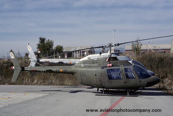 Spanish Army Bell OH-58A Kiowa HR.12-3/ET-197 (1989)