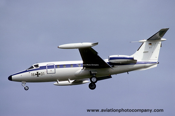 West German Air Force HFB-320 Hansajet 16+01 (1986)
