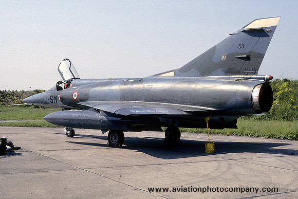French Air Force EC3/13 Dassault Mirage 5F 58/13-SM (1989)