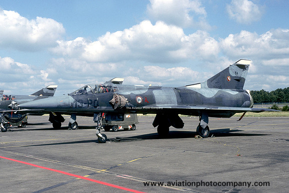 French Air Force EC2/13 Dassault Mirage 5F 36/13-PQ (1988)