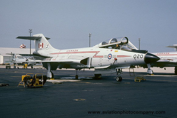 Canadian Air Force 425 Squadron McDonnell CF-101B Voodoo 101020 (1978)