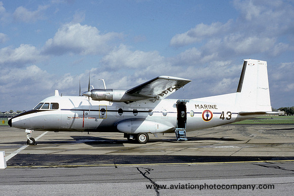 French Air Force Nord 262A 43 (1987)