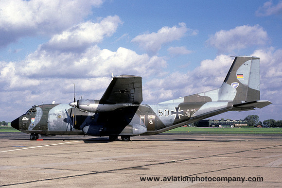 West German Air Force LTG63 Transall C-160D 50+42 (1987)