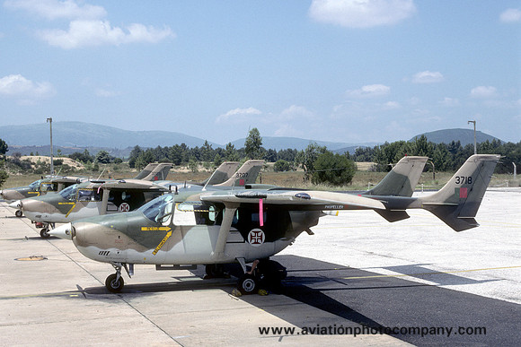 Portuguese Air Force Esq 701 Cessna 337G 3718 (1988)