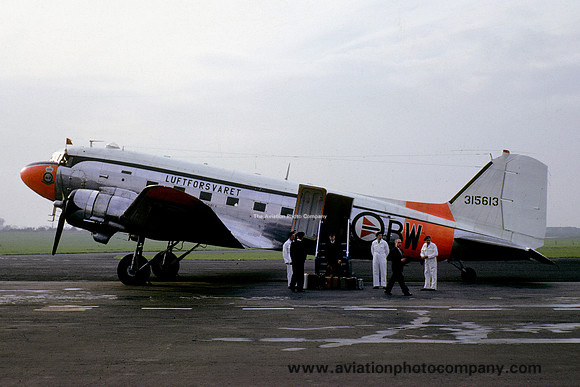 Norwegian Air Force 335 Skv Douglas C-47 315613 (1960)