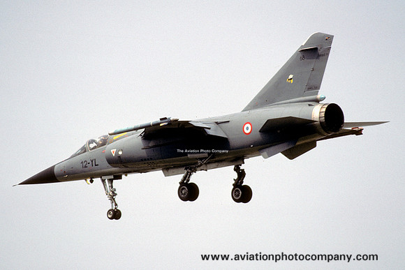 French Air Force EC1/12 Dassault Mirage F.1C 68/12-YL (1988)