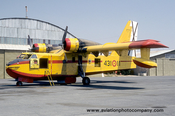Spanish Air Force Esc 431 Canadair CL-215 UD.13-11/431-11 (1988)