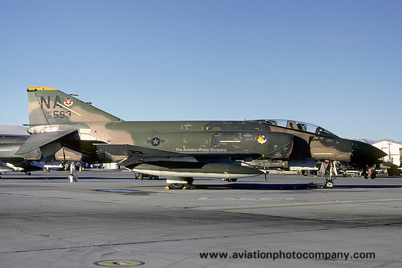 USAF 474 TFW 429 TFS McDonnell F-4D Phantom 66-7593/NA (1979)