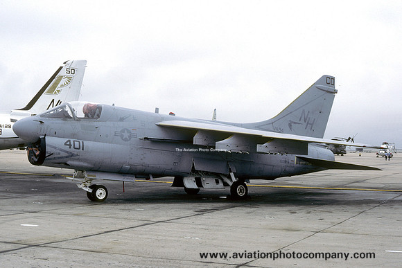 US Navy VA-94 LTV A-7E Corsair 160876/NH-401 (1985)