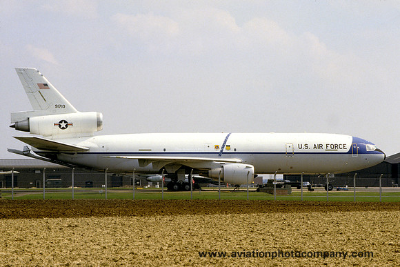 USAF 2 BW McDonnell Douglas KC-10A Extender 79-1710 (1986)