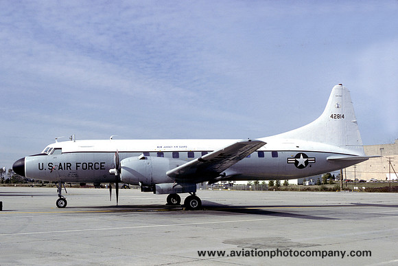 USAF New Jersey ANG Convair C-131D 54-2814 (1981)