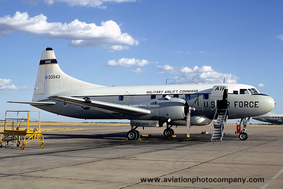 USAF 375 AAW Convair C-131D 53-3543