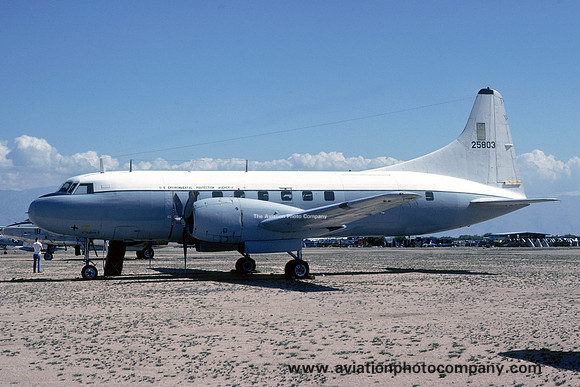 US Environmental Protection Agency Convair C-131A 52-5803