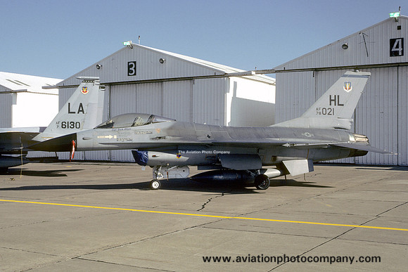 USAF 388 TFW 16 TFS General Dynamics F-16A Fighting Falcon 78-0021/HL (1981)