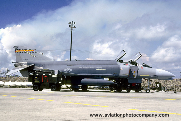 USAF Hawaii ANG 199 FIS McDonnell F-4C Phantom 63-7415 (1985)