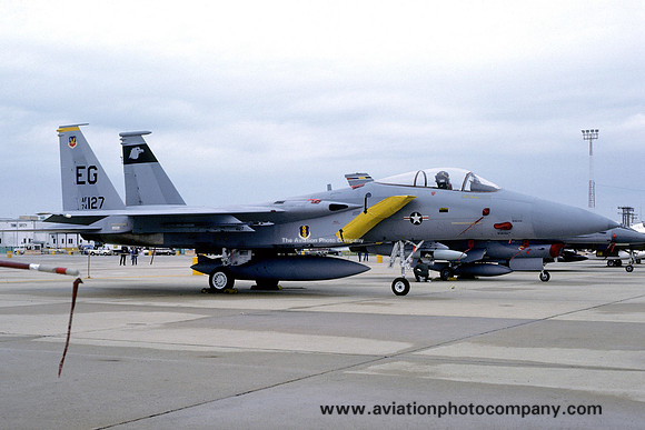 USAF 33 TFW 59 TFS McDonnell Douglas F-15A Eagle 74-0127/EG (1984)