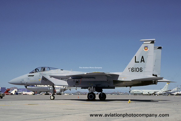USAF 405 TTW 550 TFTS McDonnell Douglas F-15A Eagle 76-0106/LA (1986)