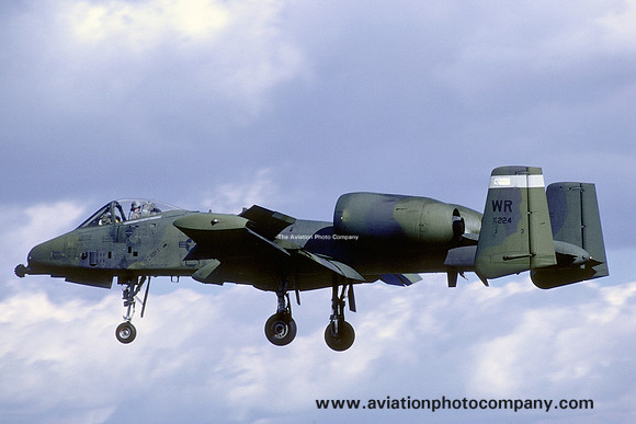 USAF 81 TFW 78 TFS Fairchild A-10A Thunderbolt 79-0224/WR (1986)