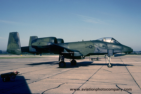 USAF Wisconsin ANG 176 TFS Fairchild A-10A Thunderbolt 77-0264/WI (1982)