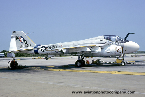 US Navy VA-34 Grumman KA-6D Intruder 152939/AB-521 (1980)
