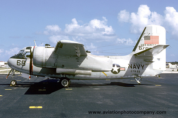 US Navy USS Nimitz Grumman C-1A Trader 136783/48 (1977)