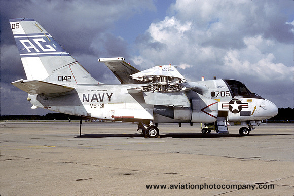US Navy VS-31 Lockheed S-3A Viking 160142/AG-705 (1986)