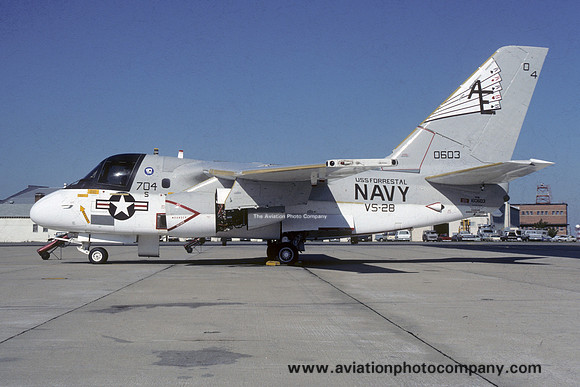 US Navy VS-28 Lockheed S-3A Viking 160603/AE-704 (1985)