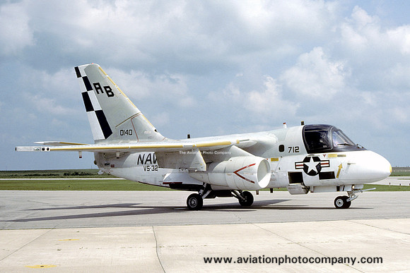 US Navy VS-32 Lockheed S-3A Viking 160140/AB-712 (1981)