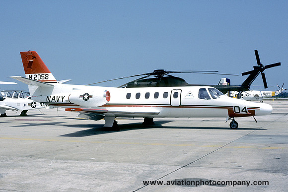 US Navy TAW-6 Cessna T-47A Citation N12058/04 (1986)