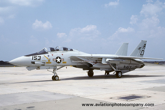 US Navy VF-101 Grumman F-14A Tomcat 161852/AD-153 (1986)