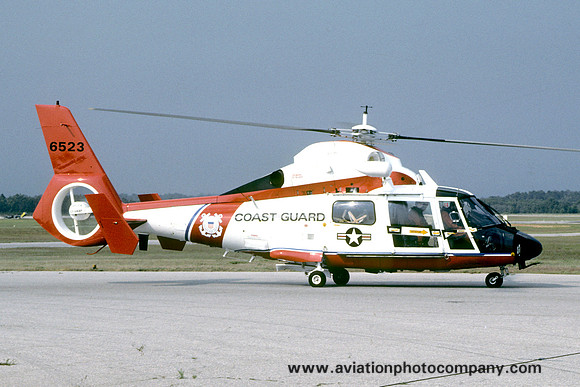 US Coast Guard Aerospatiale HH-65A Dolphin CG6523 (1986)