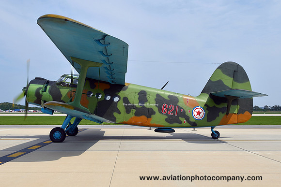 North Korean Air Force Antonov An-2 621 red at the Wonsan Friendship Air Festival (2016)