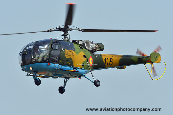 Romanian Air Force SAPFA IAR.316B 118 at the Bucharest International Air Show (2016)