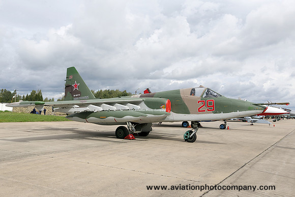 Russian Air Force Sukhoi Su-25 RF-95173/29 red at Kubinka (2016)