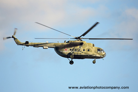 Russian Air Force Mil Mi-8 68 yellow at Kubinka (2016)