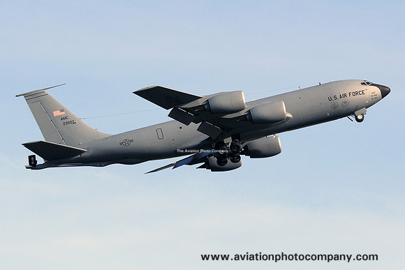 USAF 22 ARW Boeing KC-135R Stratotanker 62-3507 at Prestwick (2015)